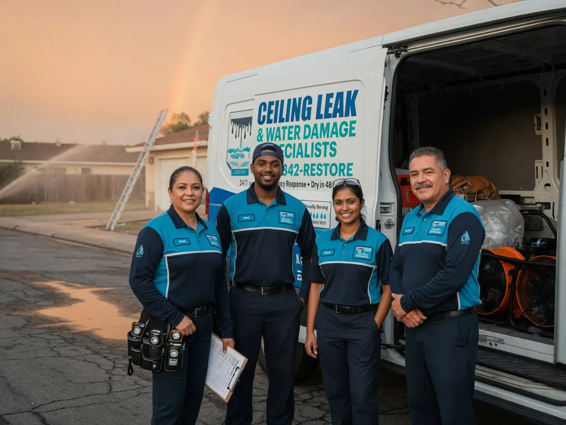 Ceiling Leak Cleanup company in Cottonwood, CA