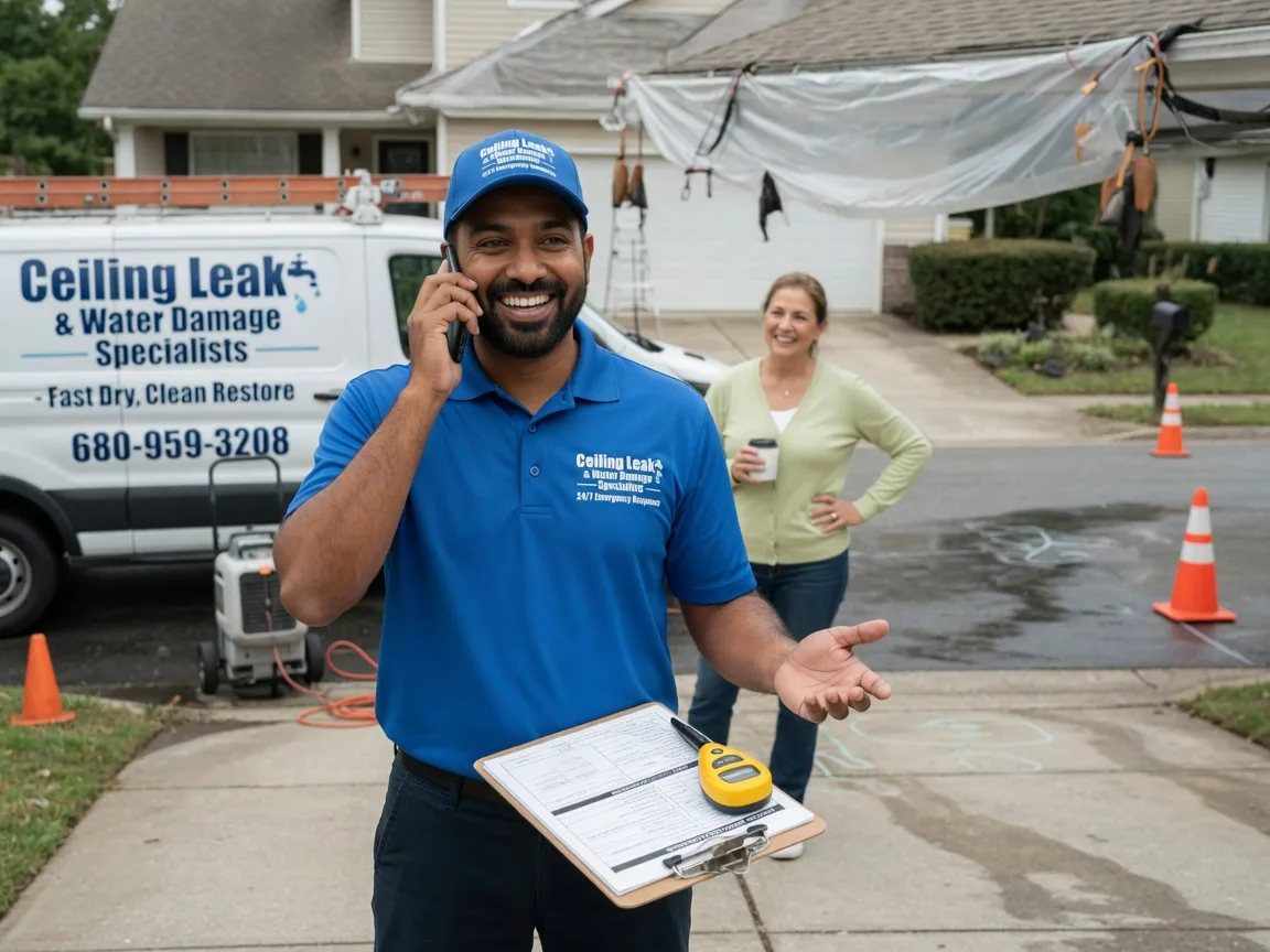 Ceiling Leak Cleanup Cottonwood, CA FAQs